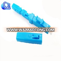 Direct factory Drop cable connector LC UPC assembly quick connector Fiber Optical Fast Connector